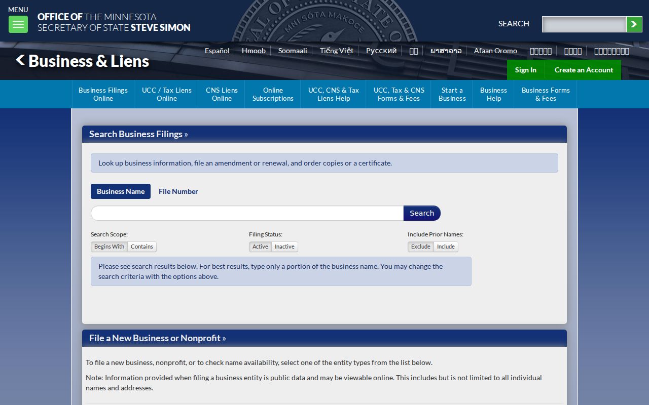 Washington County residents directory Minnesota business-search controls