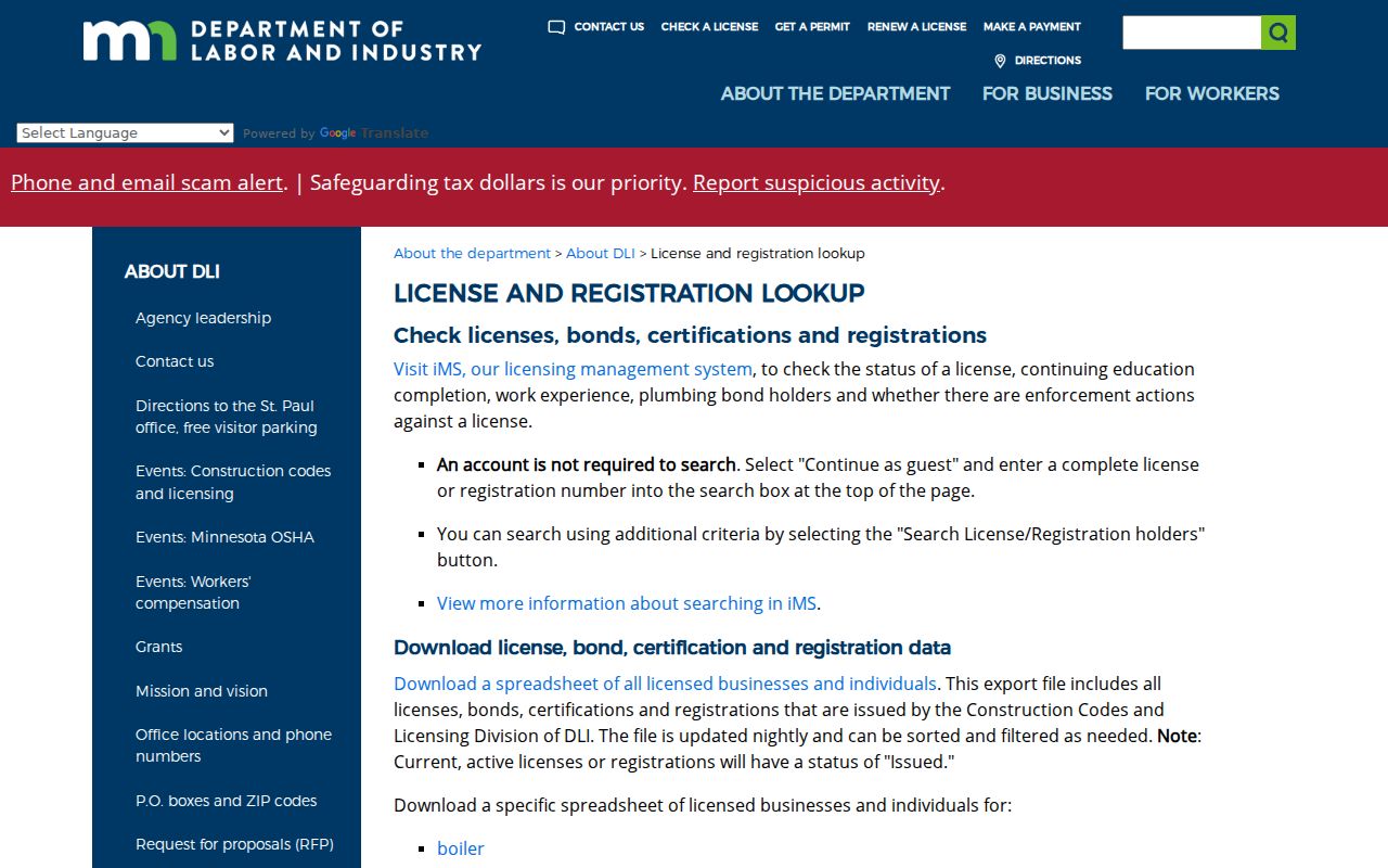 Washington County residents directory Minnesota license lookup